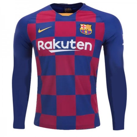 Billiga Fotbollströjor FC Barcelona Hjemma tröja 2019/20 Långärmad